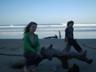 The girls on Chintsa Beach