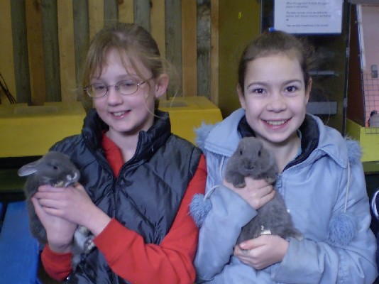 Betahny took Leah to Cotswold Farm Park