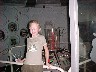 Verity at the TARDIS console